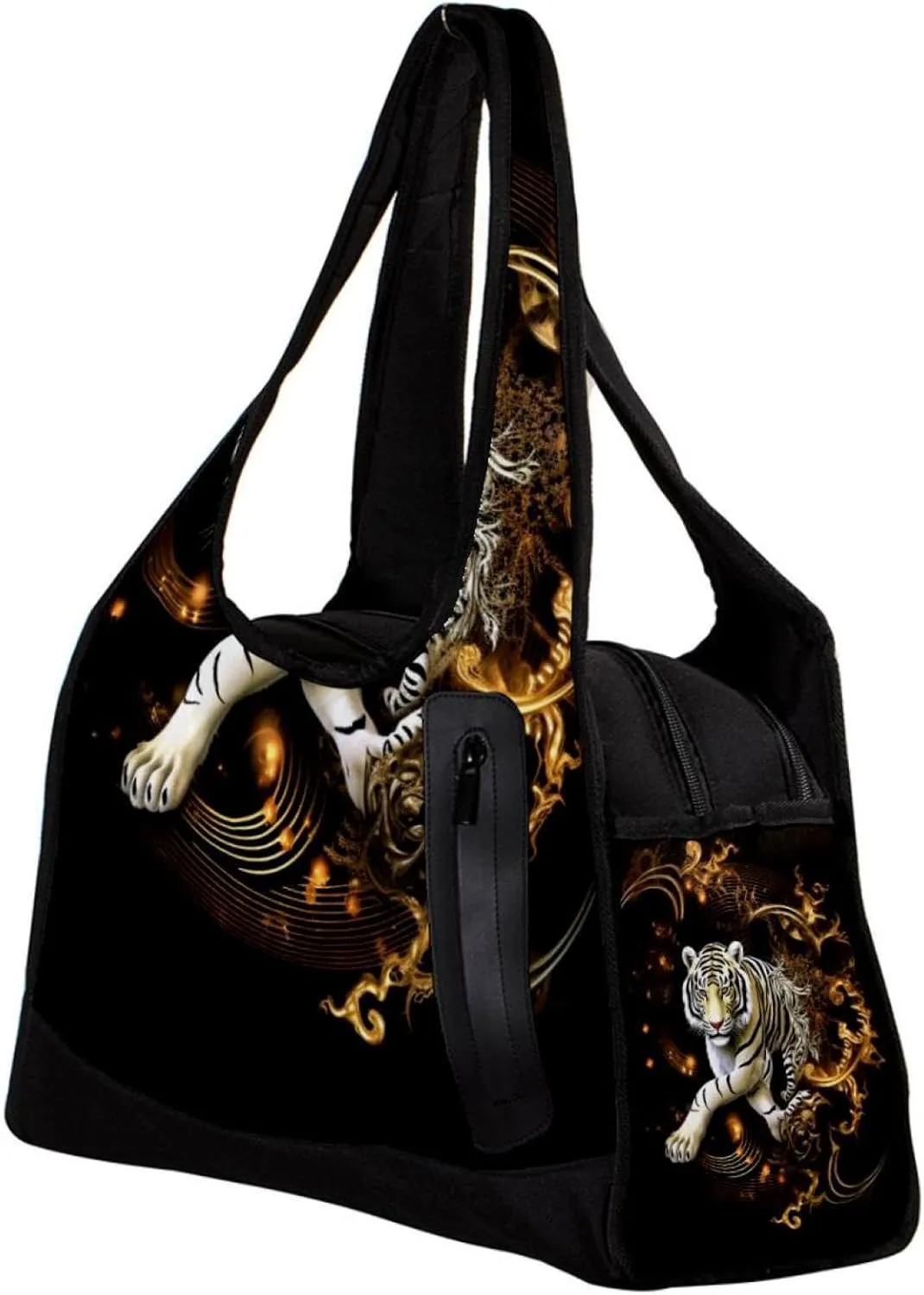 Gym Bags for Men,Travel Duffel Bags for Women,Dragon Tiger Tai Chi Gossip,Workout Bag