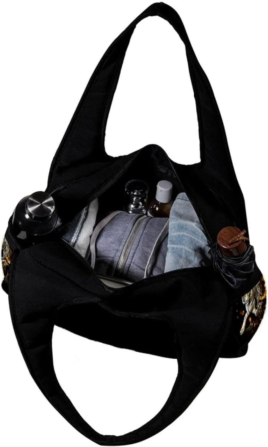Gym Bags for Men,Travel Duffel Bags for Women,Dragon Tiger Tai Chi Gossip,Workout Bag