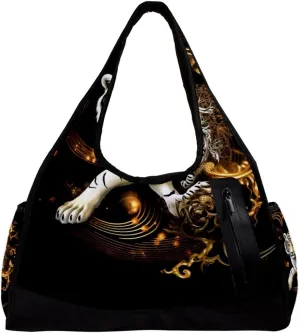 Gym Bags for Men,Travel Duffel Bags for Women,Dragon Tiger Tai Chi Gossip,Workout Bag
