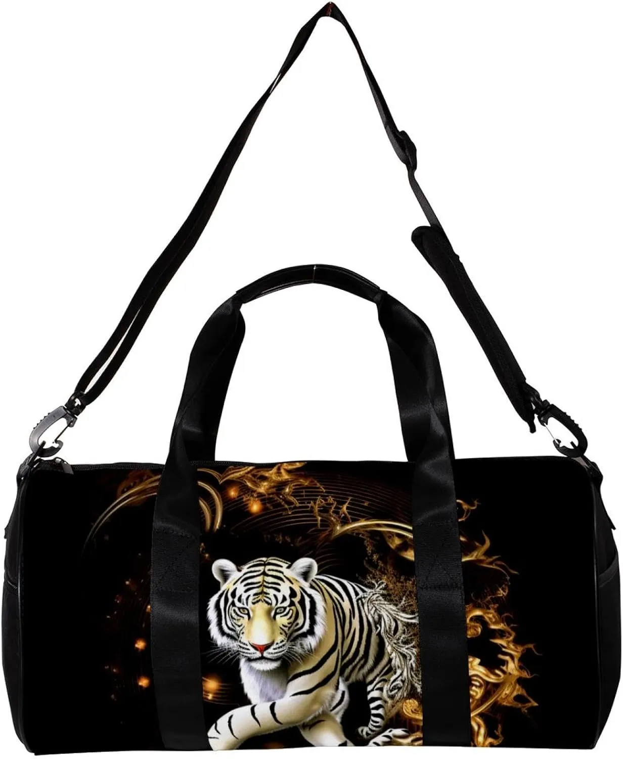 Gym Bags for Men,Travel Duffel Bags for Women,Dragon Tiger Tai Chi Gossip,Workout Bag