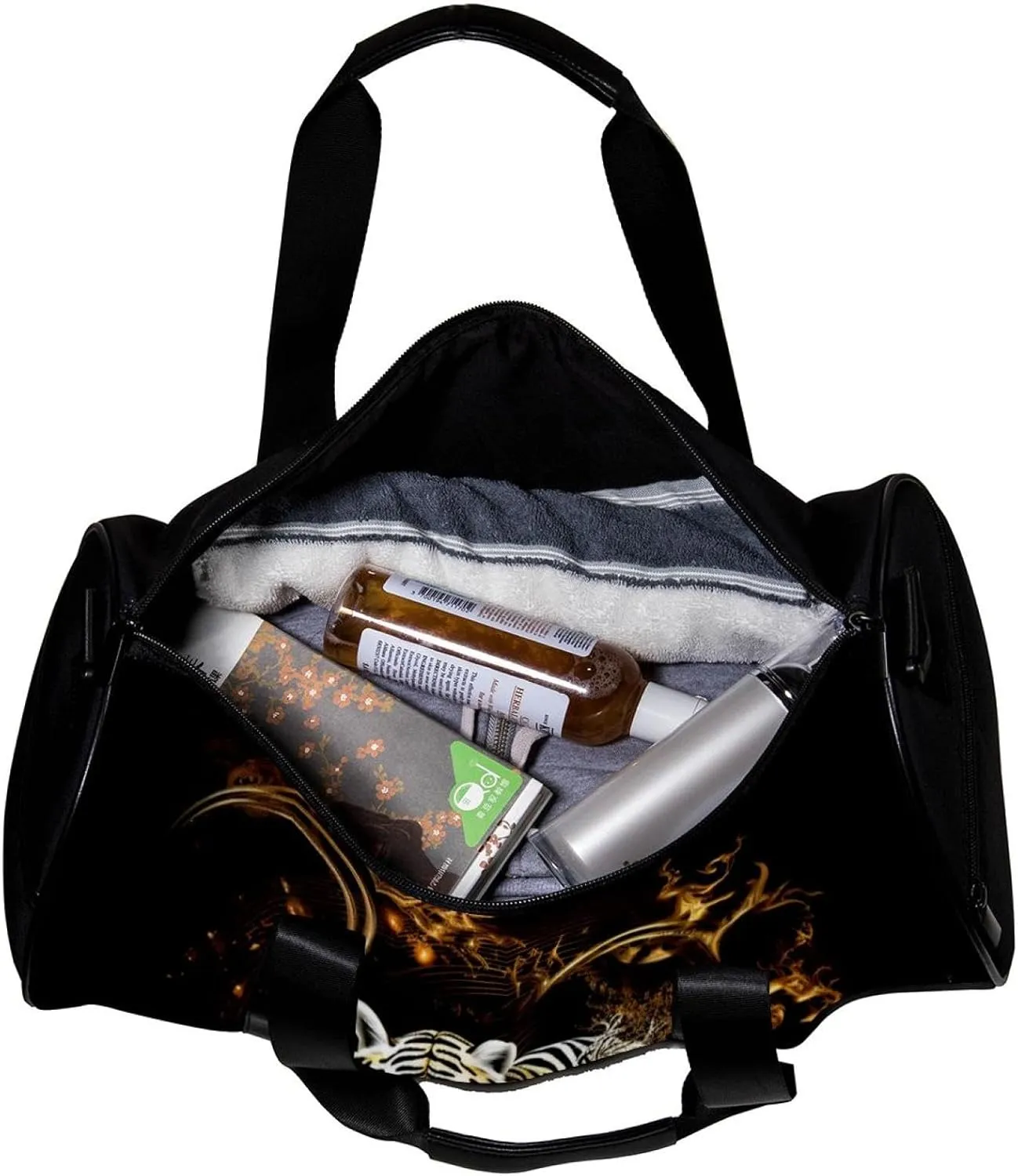 Gym Bags for Men,Travel Duffel Bags for Women,Dragon Tiger Tai Chi Gossip,Workout Bag