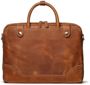 Handbag Computer Documents Men's Briefcase Single Leather Bag Shoulder Office