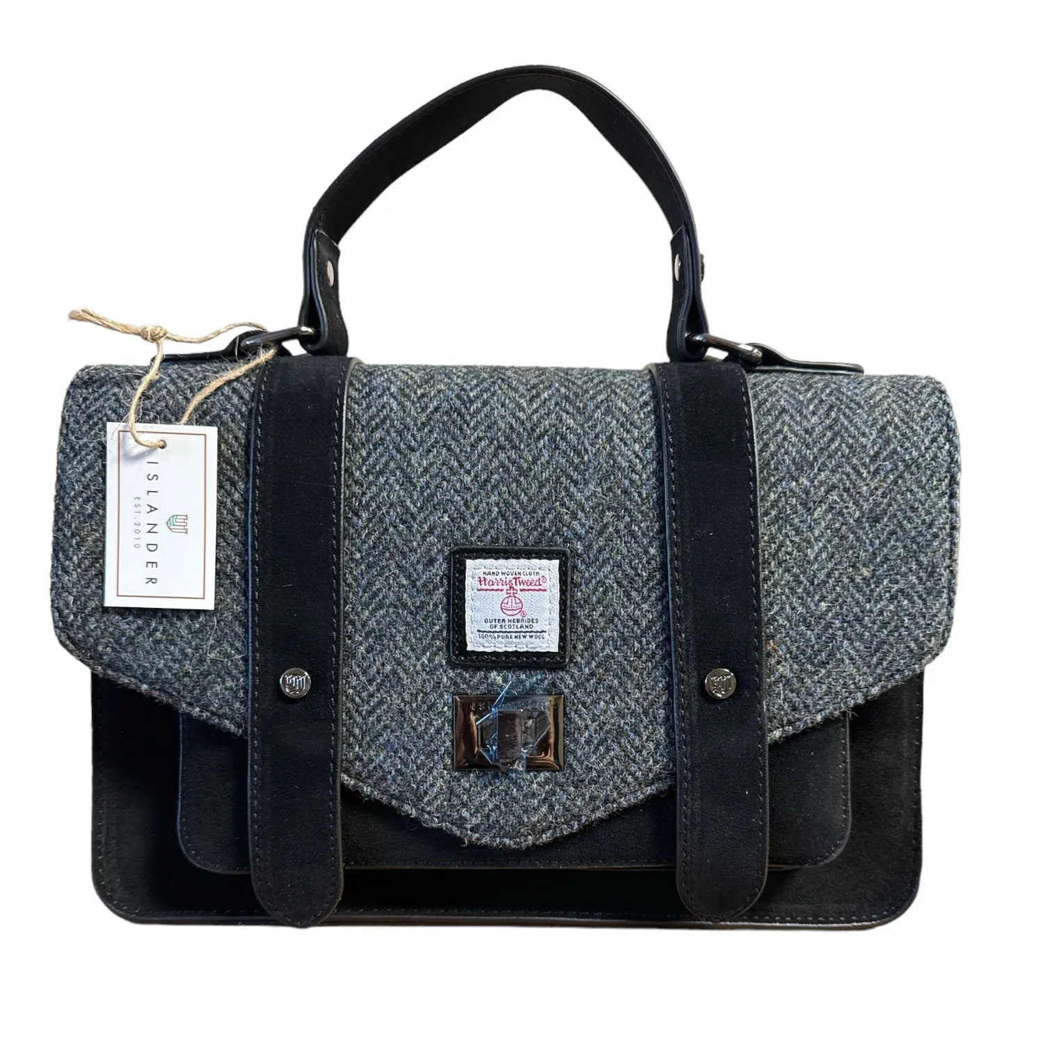 Harris Tweed Large Satchel Bag 8333