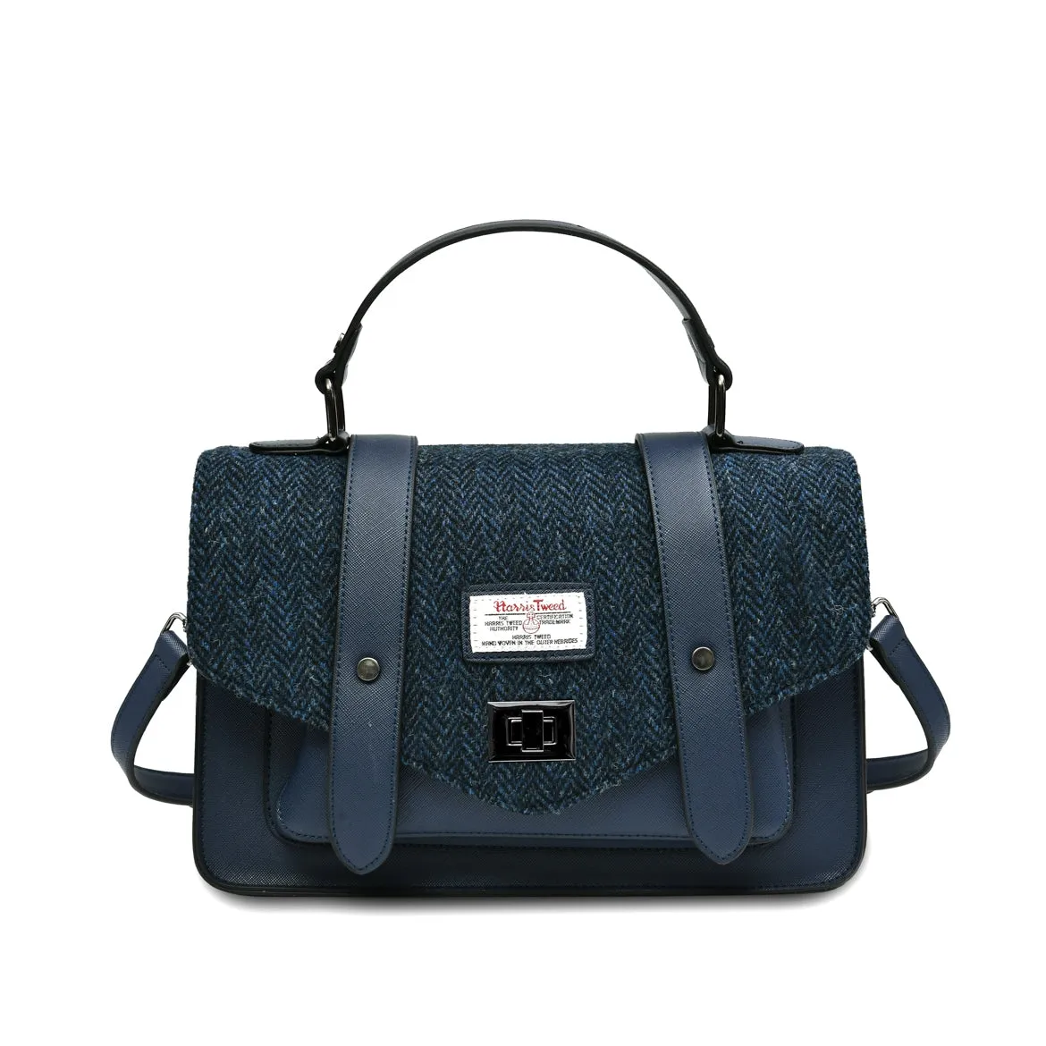 Harris Tweed Large Satchel Bag 8333