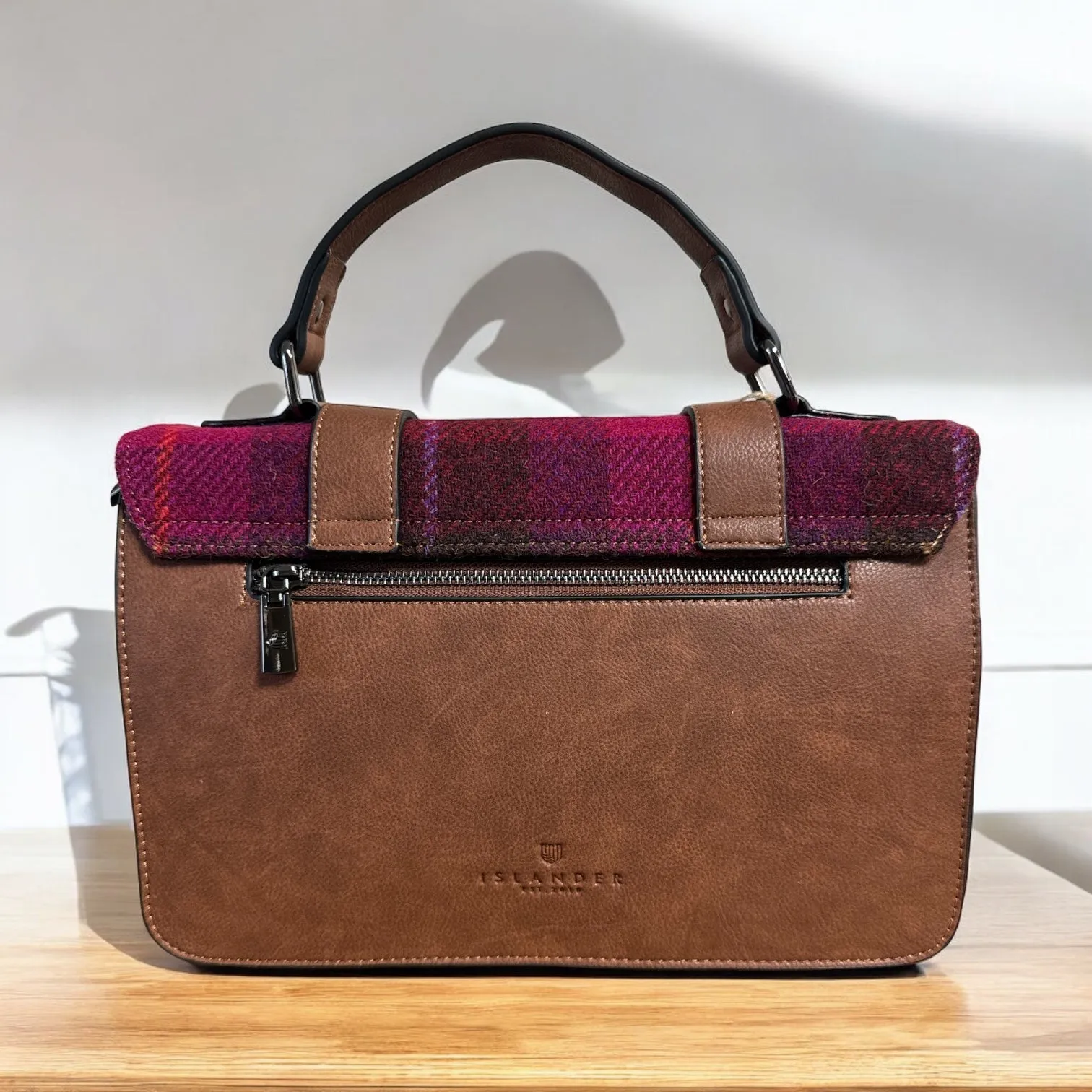 Harris Tweed Large Satchel Bag 8333