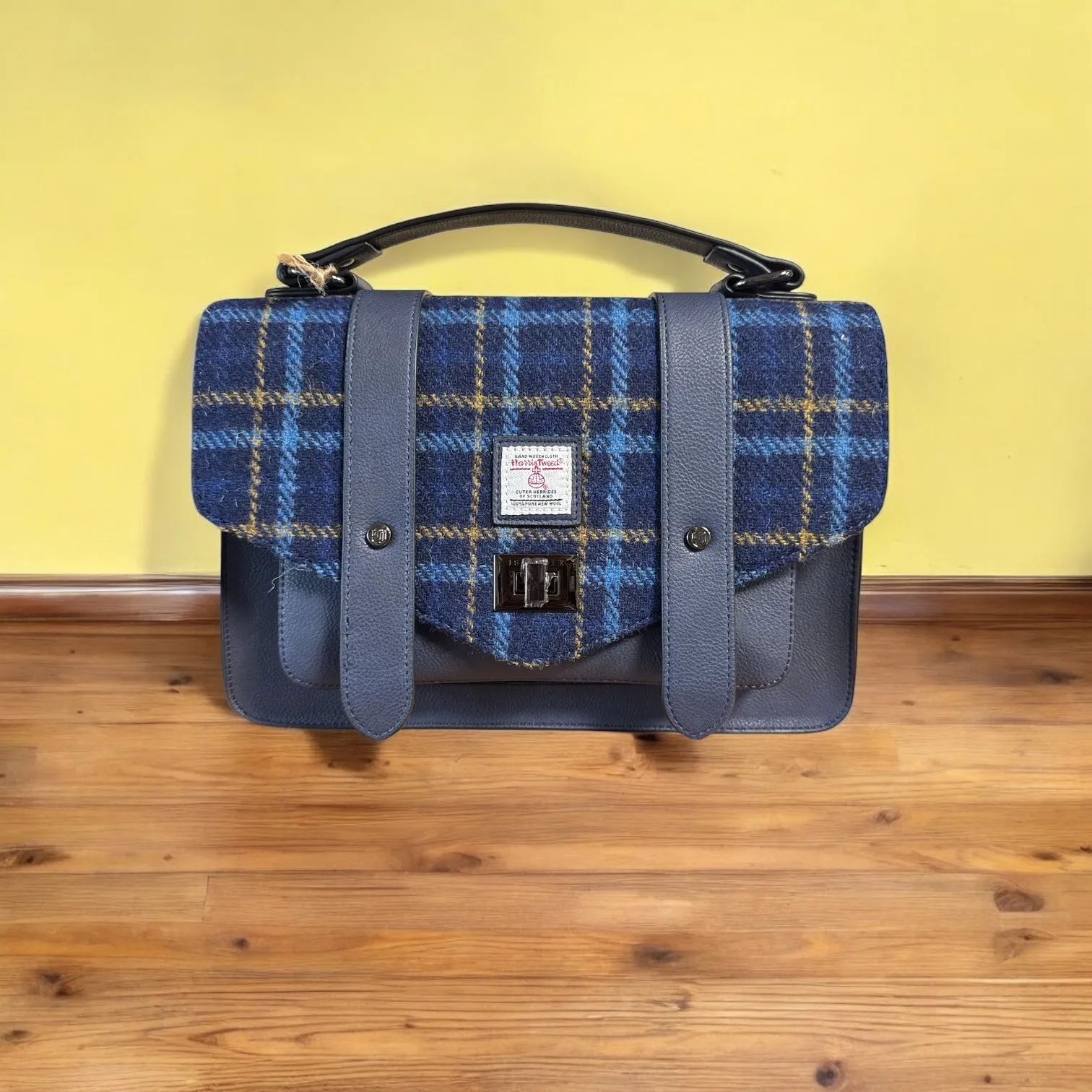 Harris Tweed Large Satchel Bag 8333