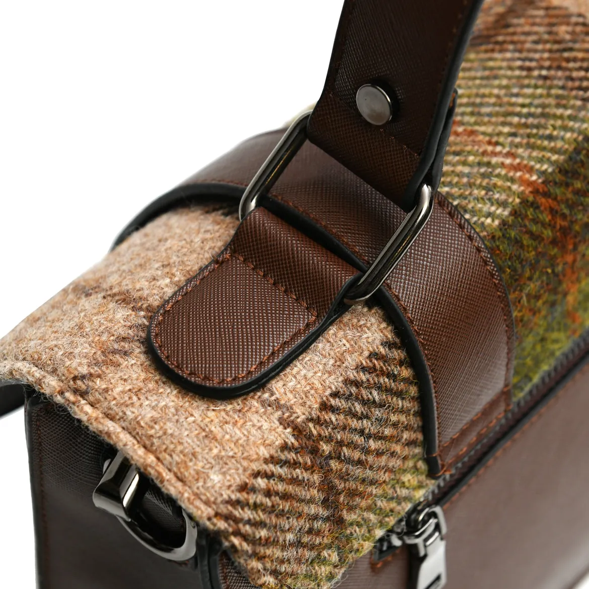 Harris Tweed Large Satchel Bag 8333