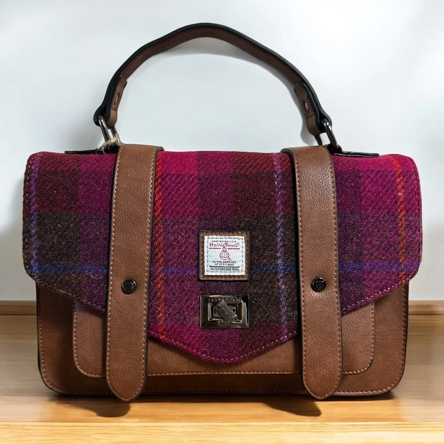 Harris Tweed Large Satchel Bag 8333