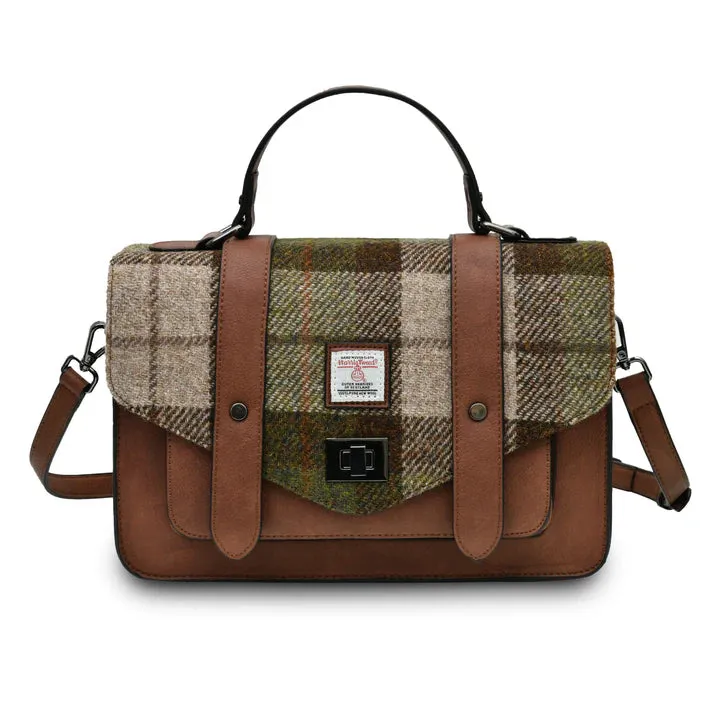 Harris Tweed Large Satchel Bag 8333
