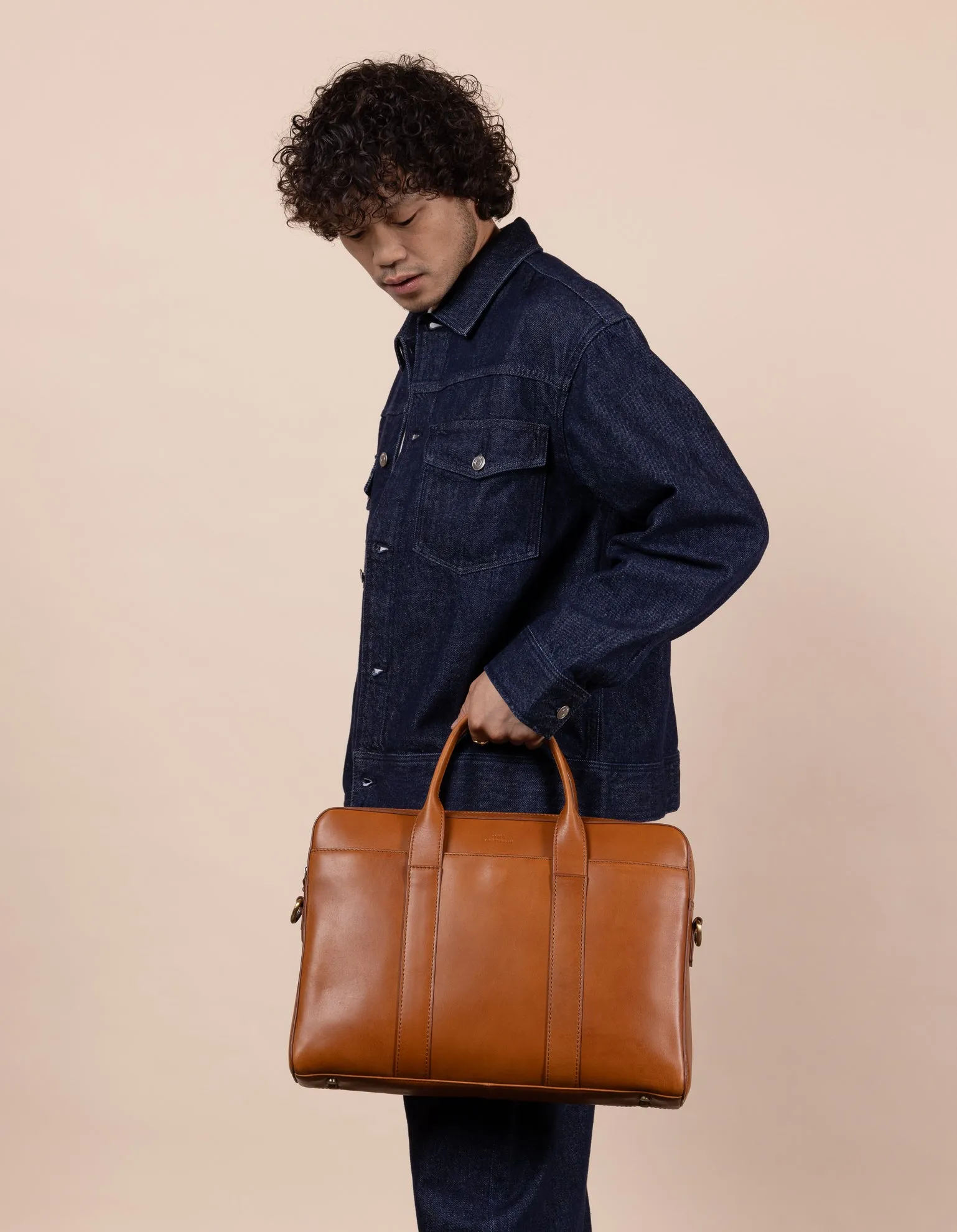 Harvey - Cognac Classic Leather