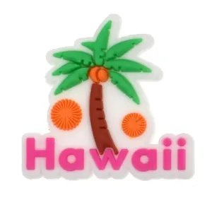 Hawaii, Palm Trees, Travel The World Shoe Charm