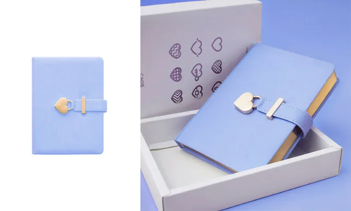 Heart Shaped Lock Diary