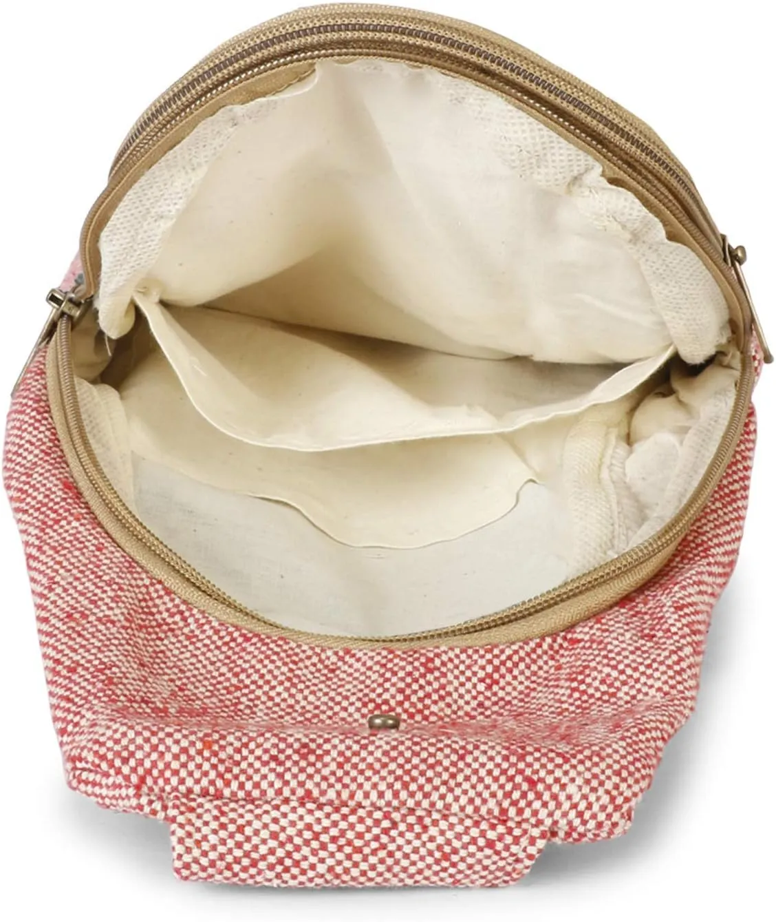 Hemp Sling Backpack- Hemp Cross body Bag- Hemp Shoulder Backpack Adjustable Strap for Men & Women
