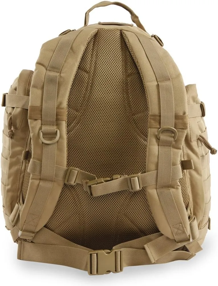 HIGHLAND TACTICAL Tactical Backpack, Desert, 19 Inch