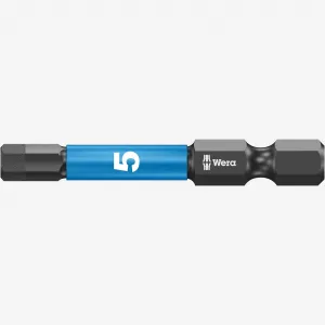 IMPAKTOR HEX#5 x 50mm Diamond Coated Power Bit (WERA)