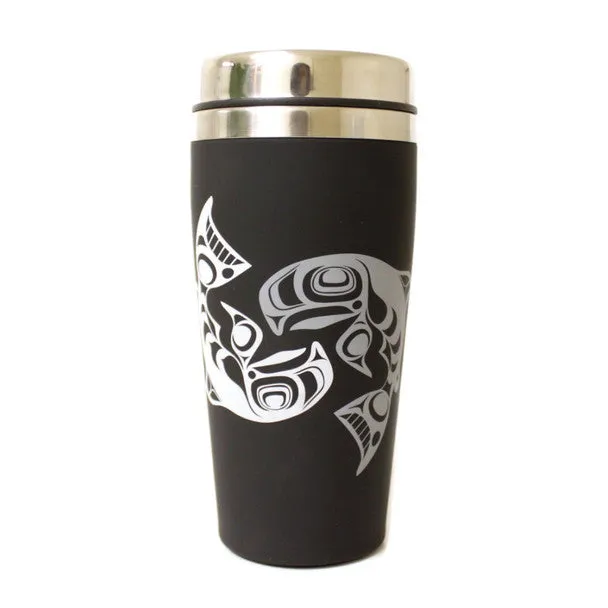 Indigenous Art Travel Mug
