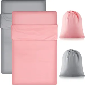 Irenare Self Tan Sleep Sack Breathable Self Tanning Sheet Protector for Bed Travel Sleeping Bag Camping and Sheet Liner for Outdoor Travel Hiking