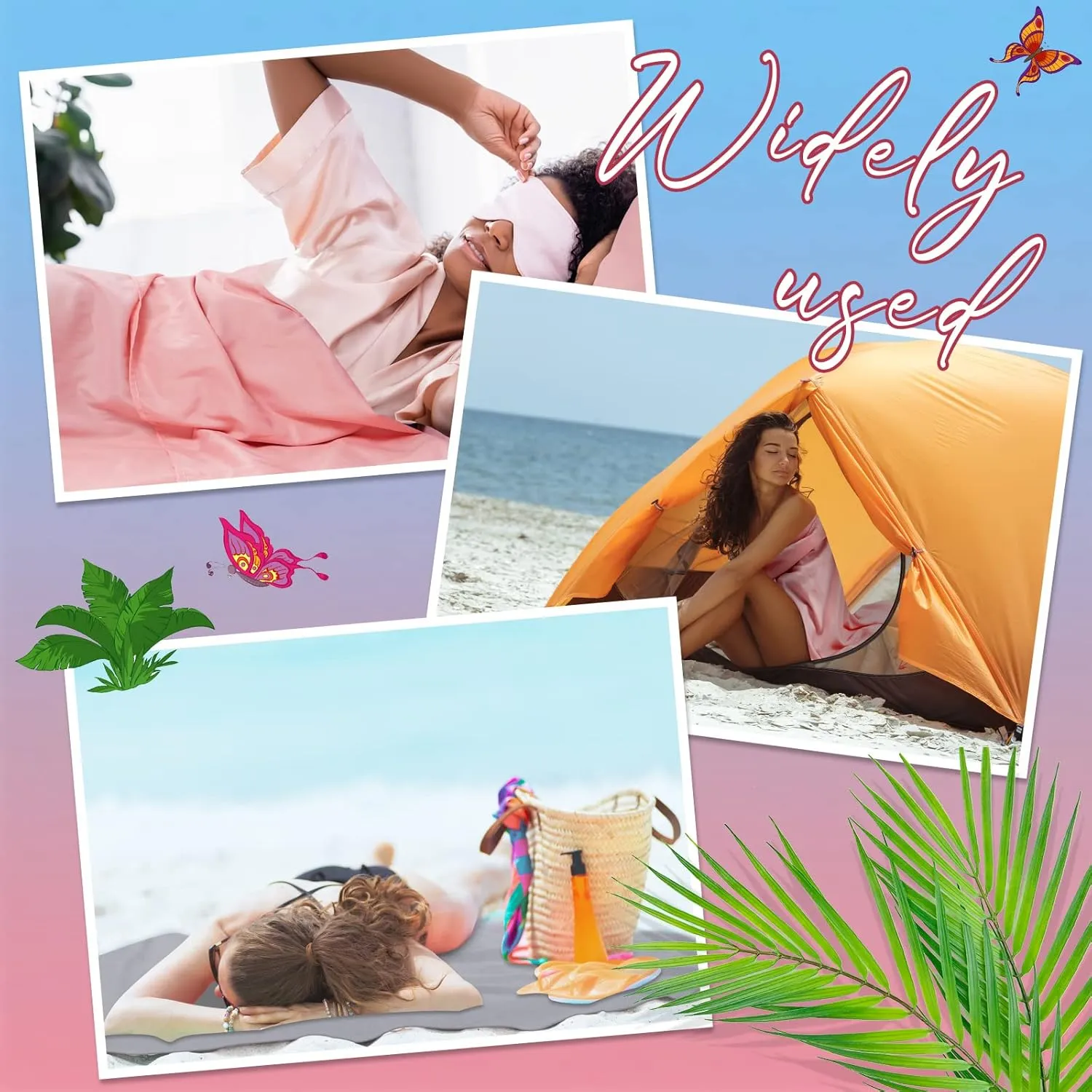 Irenare Self Tan Sleep Sack Breathable Self Tanning Sheet Protector for Bed Travel Sleeping Bag Camping and Sheet Liner for Outdoor Travel Hiking