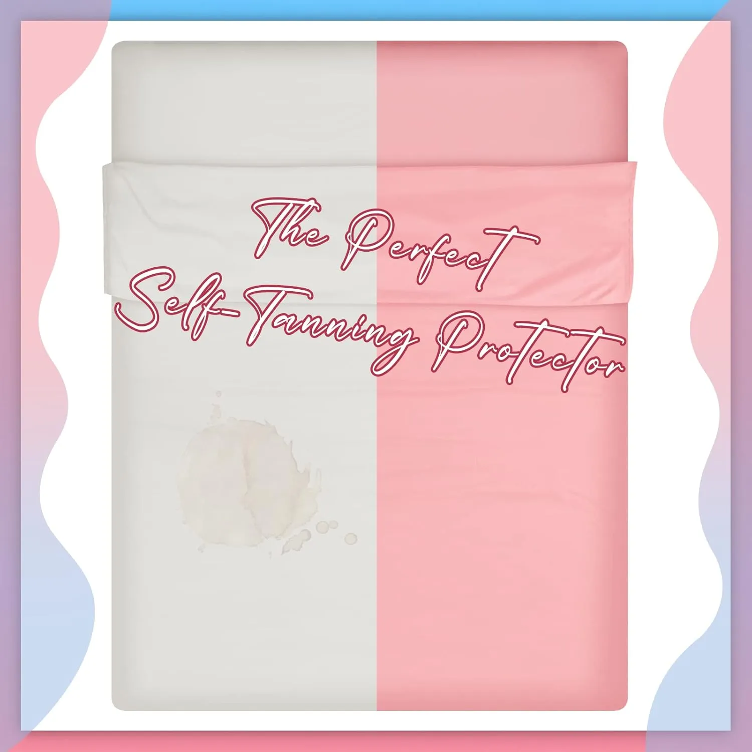 Irenare Self Tan Sleep Sack Breathable Self Tanning Sheet Protector for Bed Travel Sleeping Bag Camping and Sheet Liner for Outdoor Travel Hiking
