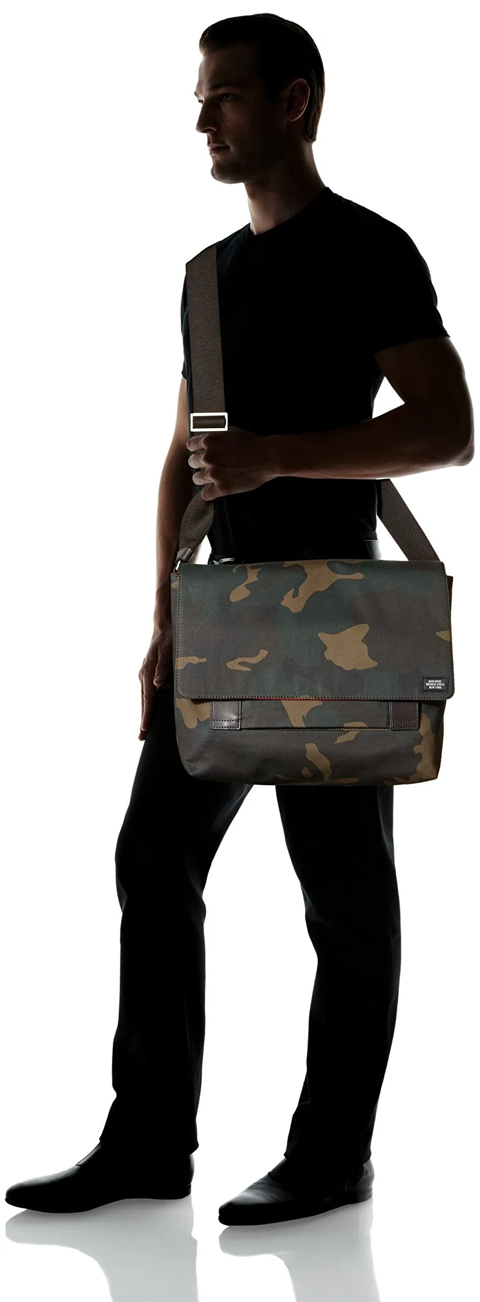 Jack Spade Men's Camo Field Messenger Bag