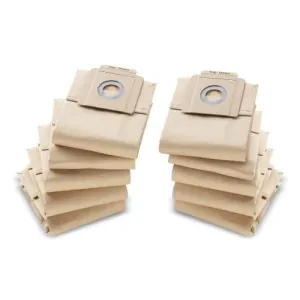 Karcher Paper Vacuum Filter Bags Suits T9/1Bp And T10/1