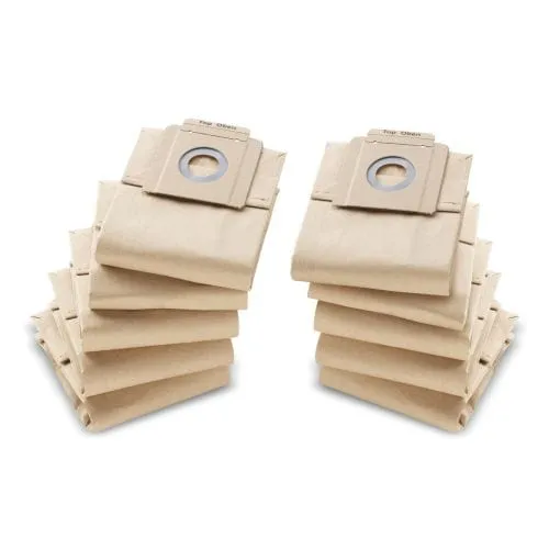 Karcher Paper Vacuum Filter Bags Suits T9/1Bp And T10/1