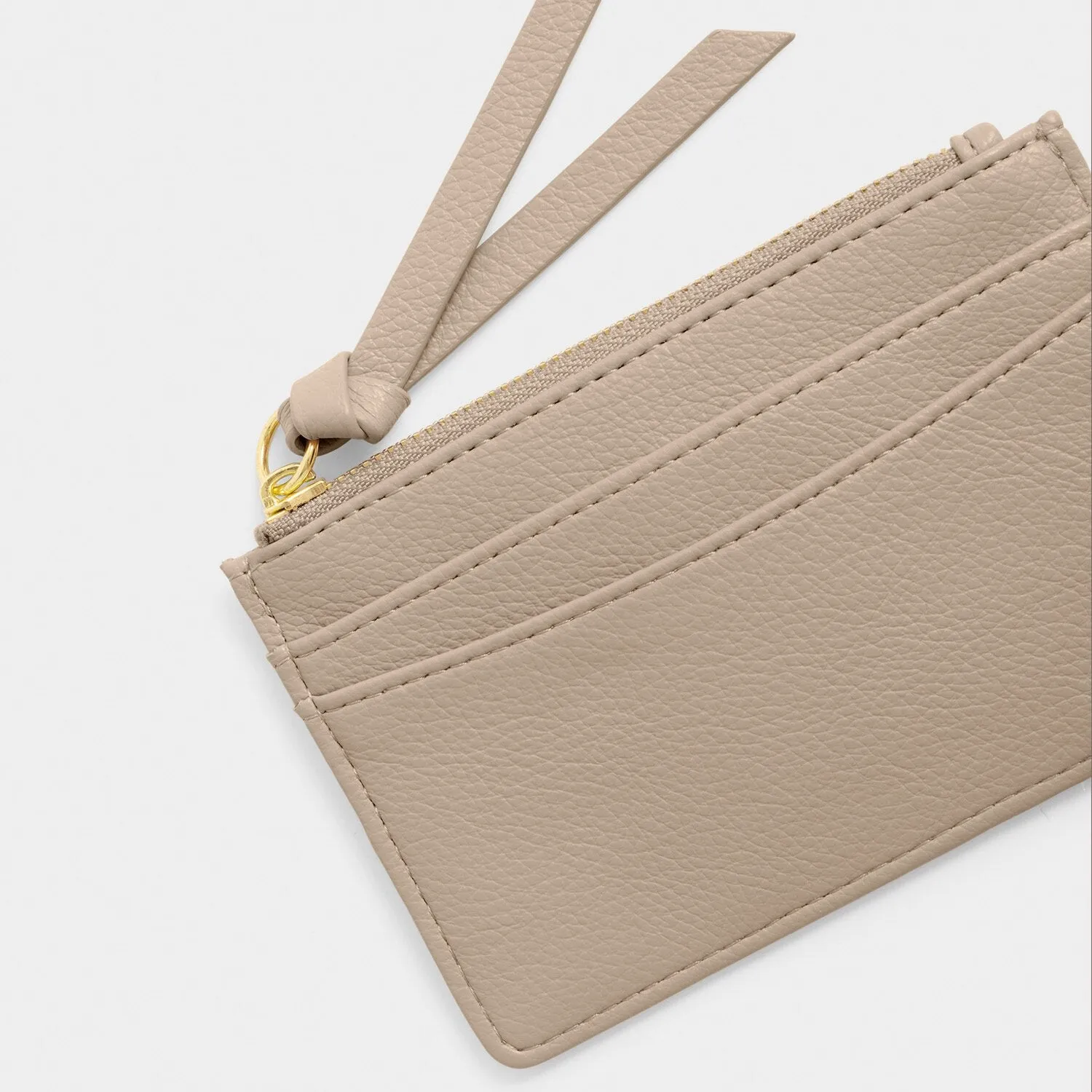 Katie Loxton Light Taupe Hallie Coin & Card Holder