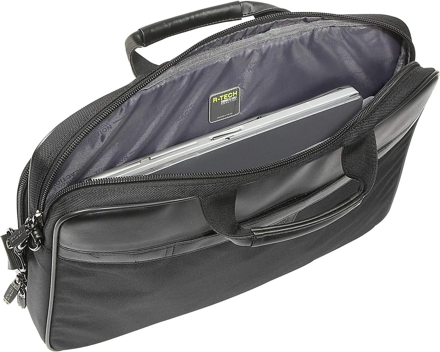 Kenneth Cole REACTION Urban Slim 15.6" to 18.4" Laptop & Tablet Business Travel Computer Bags, Black