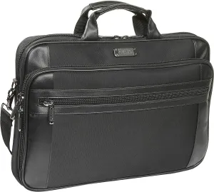 Kenneth Cole REACTION Urban Slim 15.6" to 18.4" Laptop & Tablet Business Travel Computer Bags, Black