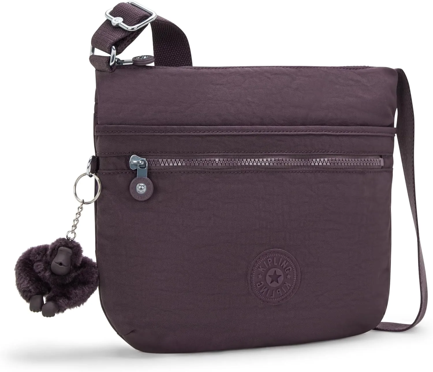 Kipling Women’s Arto Crossbody, Lightweight Everyday Purse, Casual Nylon Shoulder Bag