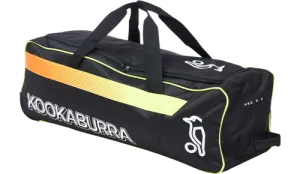 Kookaburra Pro 5.0 Cricket Wheelie Bag - Black/Yellow