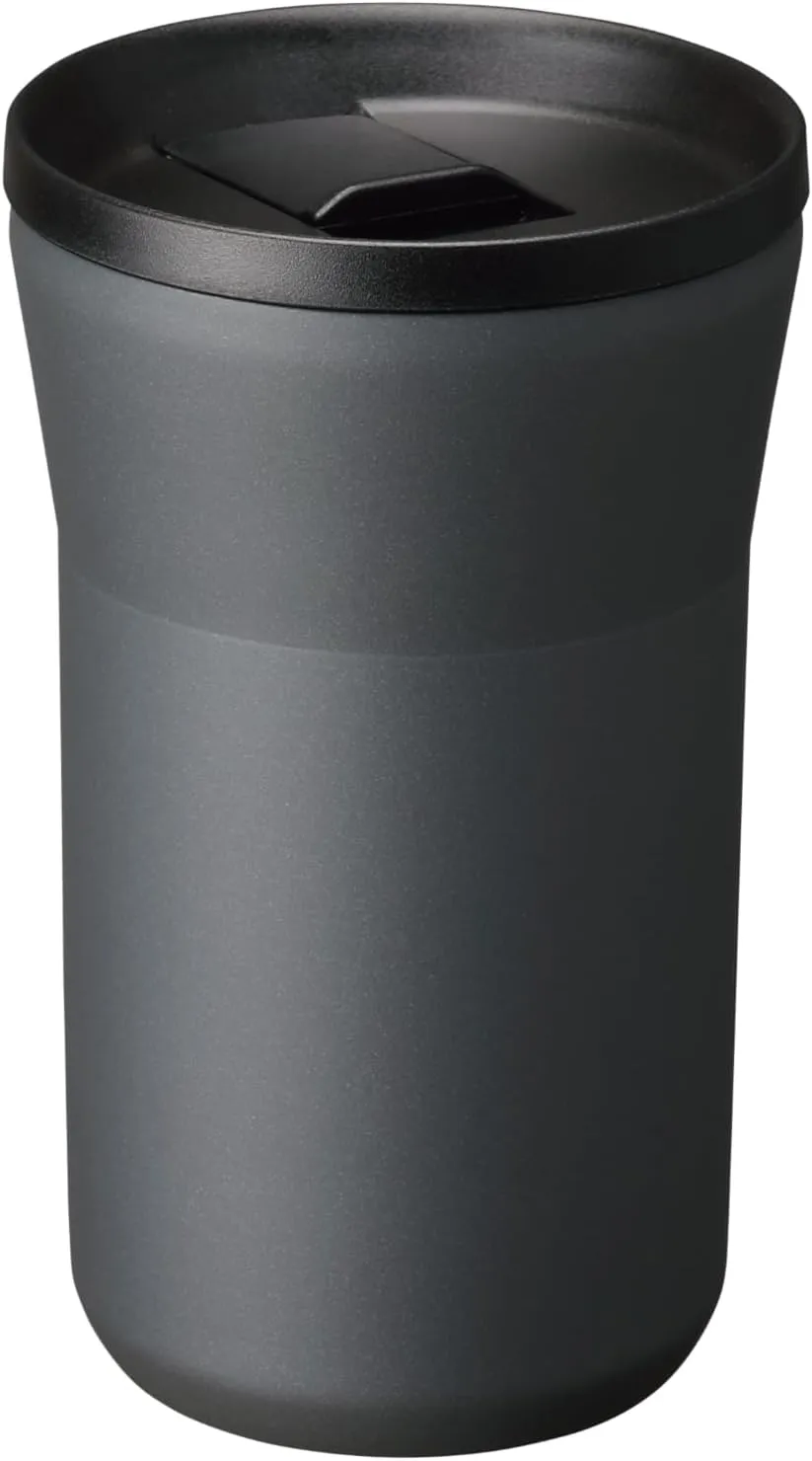 KYOCERA 12 oz Ceramic Coated Tumbler with Lid - Dark Gray