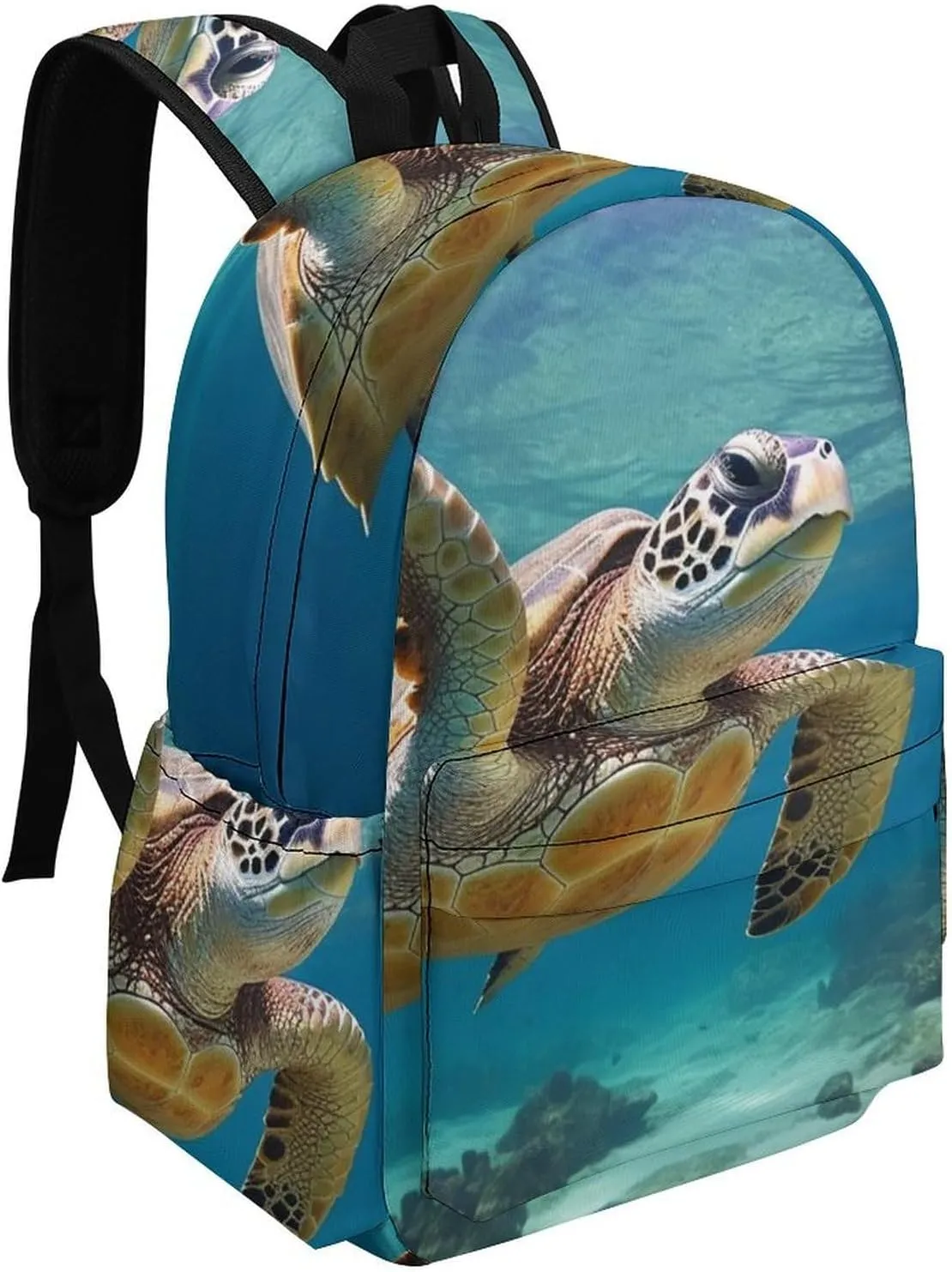Laptop Backpack for Women Men Daypack Waterproof Sea Turtle Computer Bag Business Work Bag for Travel