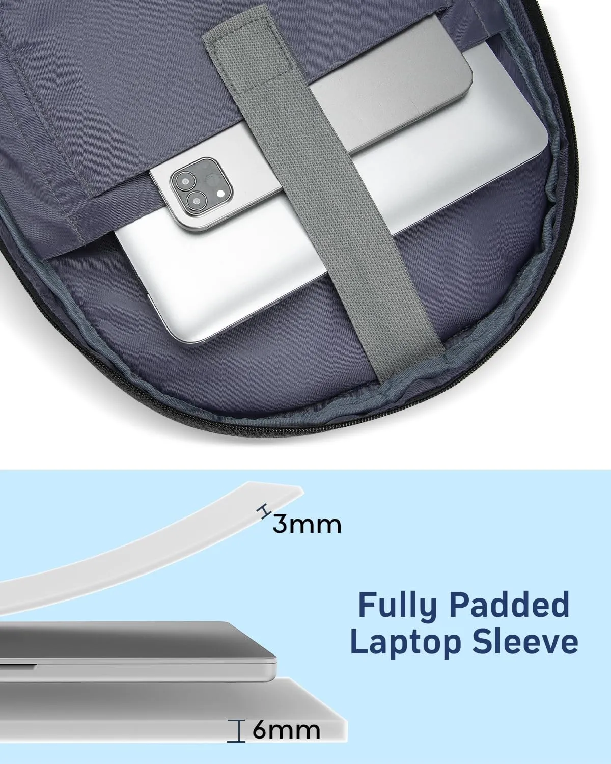 Laptop Backpack Men Book Bag for Women,School Backpacks for Teen Boys with USB Charger,Back Pack Anti Theft with 15.6 Inch Laptop Compartment for Business College High School,Black
