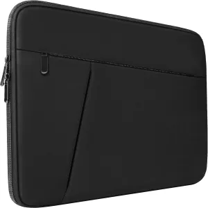 Laptop Case Sleeve 13-13.3 inch, Protective Laptop Carrying Cover Handbags Computer Bag Compatible with MacBook Pro 14 Inch,MacBook Air, Notebook Bag with Front Pocket, Black
