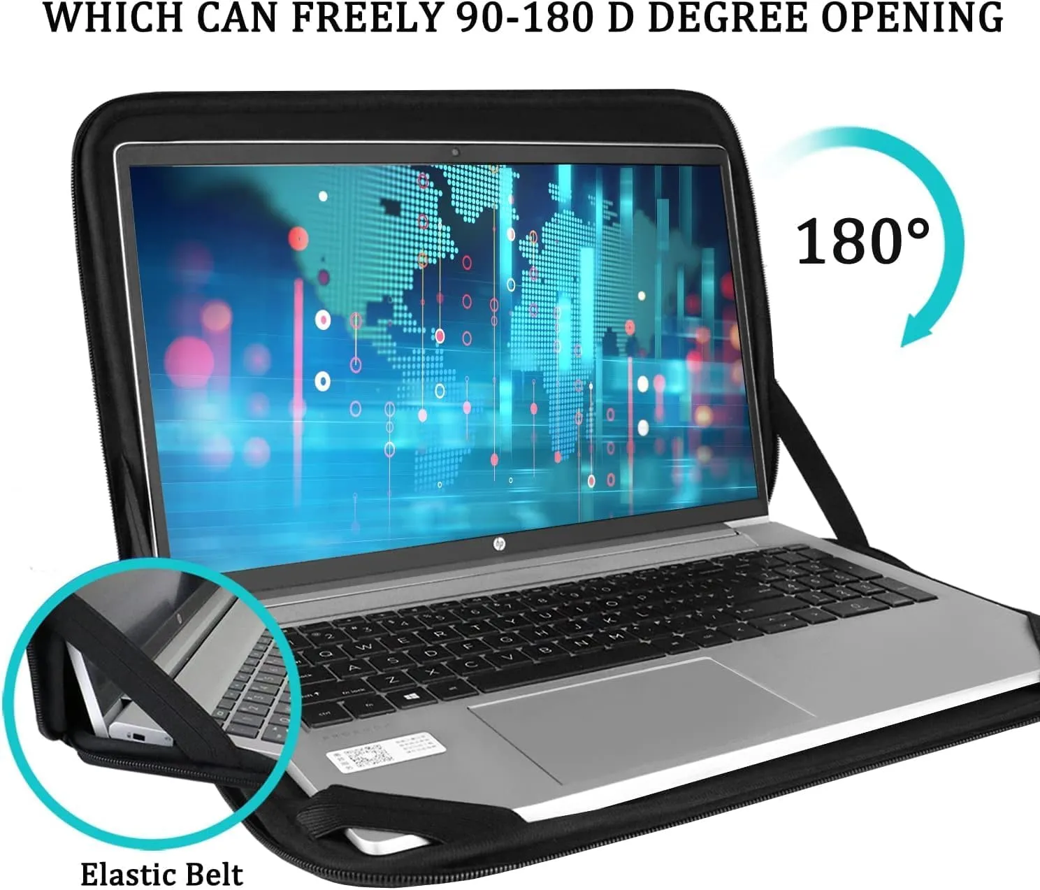 Laptop Case Sleeve 13-13.3 inch, Protective Laptop Carrying Cover Handbags Computer Bag Compatible with MacBook Pro 14 Inch,MacBook Air, Notebook Bag with Front Pocket, Black