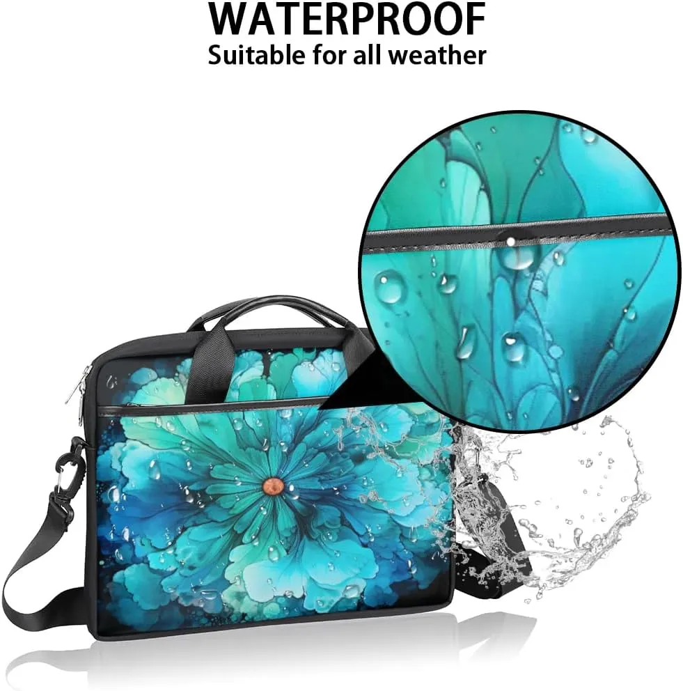 Laptop Shoulder Bag for 13-15 Inch Waterproof Laptop Sleeve Case Bag Slim Computer Carry Case Computer Cases for Laptops