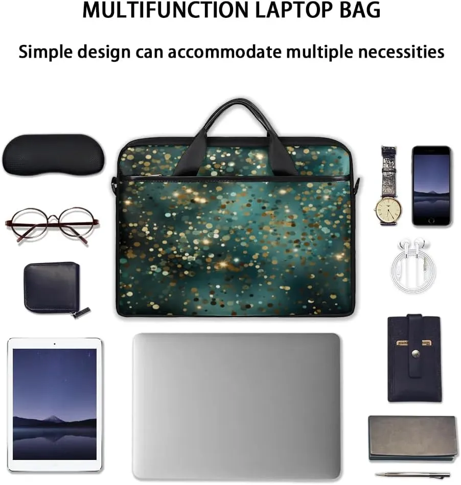 Laptop Shoulder Bag for 13-15 Inch Waterproof Laptop Sleeve Case Bag Slim Computer Carry Case Computer Cases for Laptops