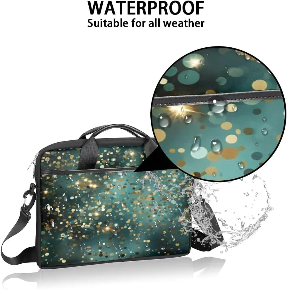 Laptop Shoulder Bag for 13-15 Inch Waterproof Laptop Sleeve Case Bag Slim Computer Carry Case Computer Cases for Laptops