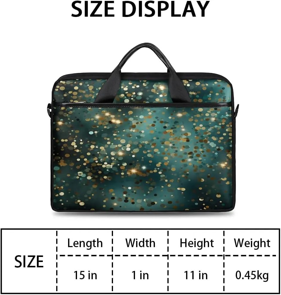 Laptop Shoulder Bag for 13-15 Inch Waterproof Laptop Sleeve Case Bag Slim Computer Carry Case Computer Cases for Laptops
