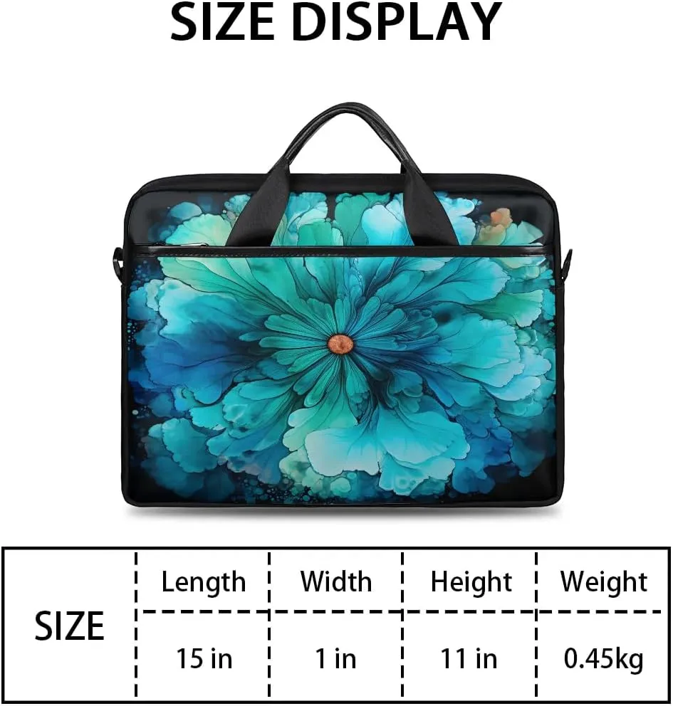 Laptop Shoulder Bag for 13-15 Inch Waterproof Laptop Sleeve Case Bag Slim Computer Carry Case Computer Cases for Laptops
