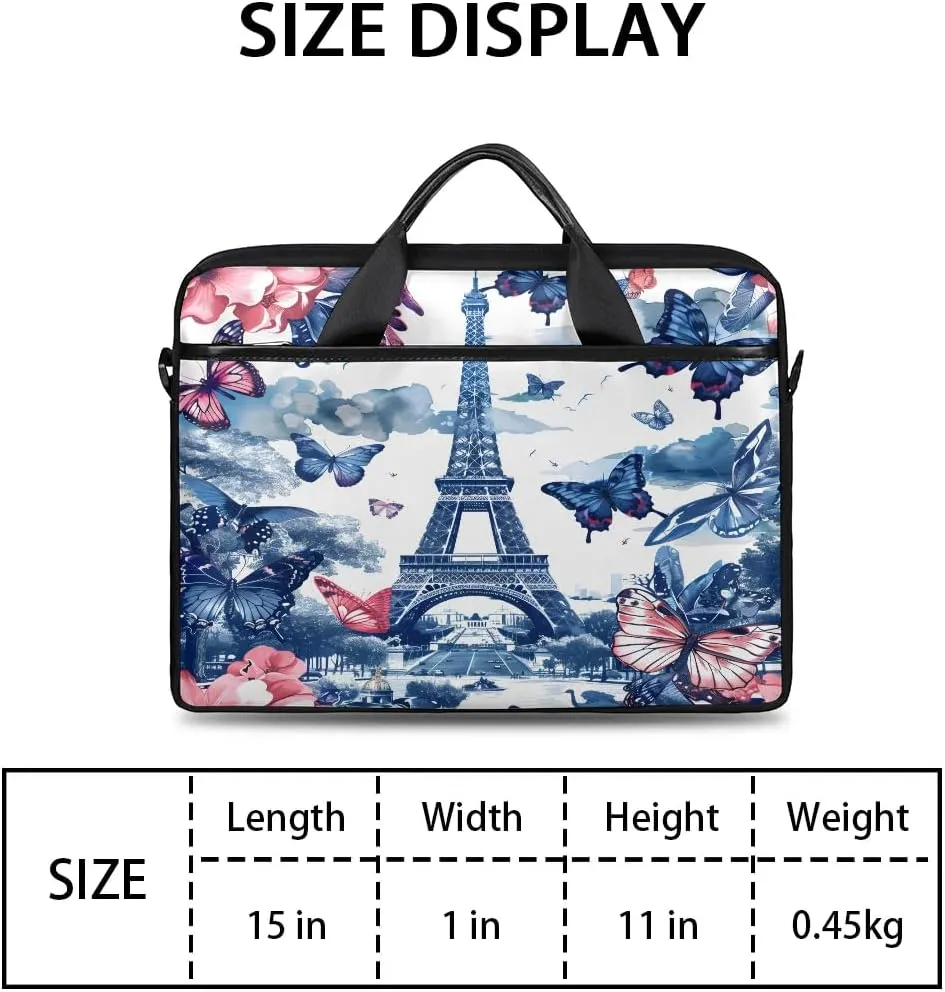 Laptop Shoulder Bag for 13-15 Inch Waterproof Laptop Sleeve Case Bag Slim Computer Carry Case Computer Cases for Laptops