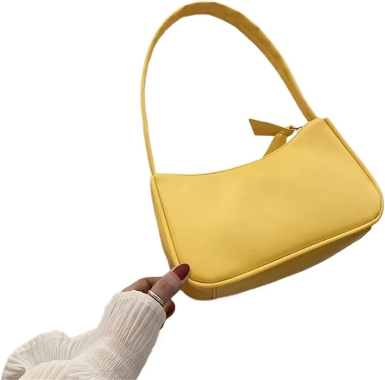 Leather Crossbody Bag Women Underarm Bag Trend Handbag Girl Small Shoulder Bags