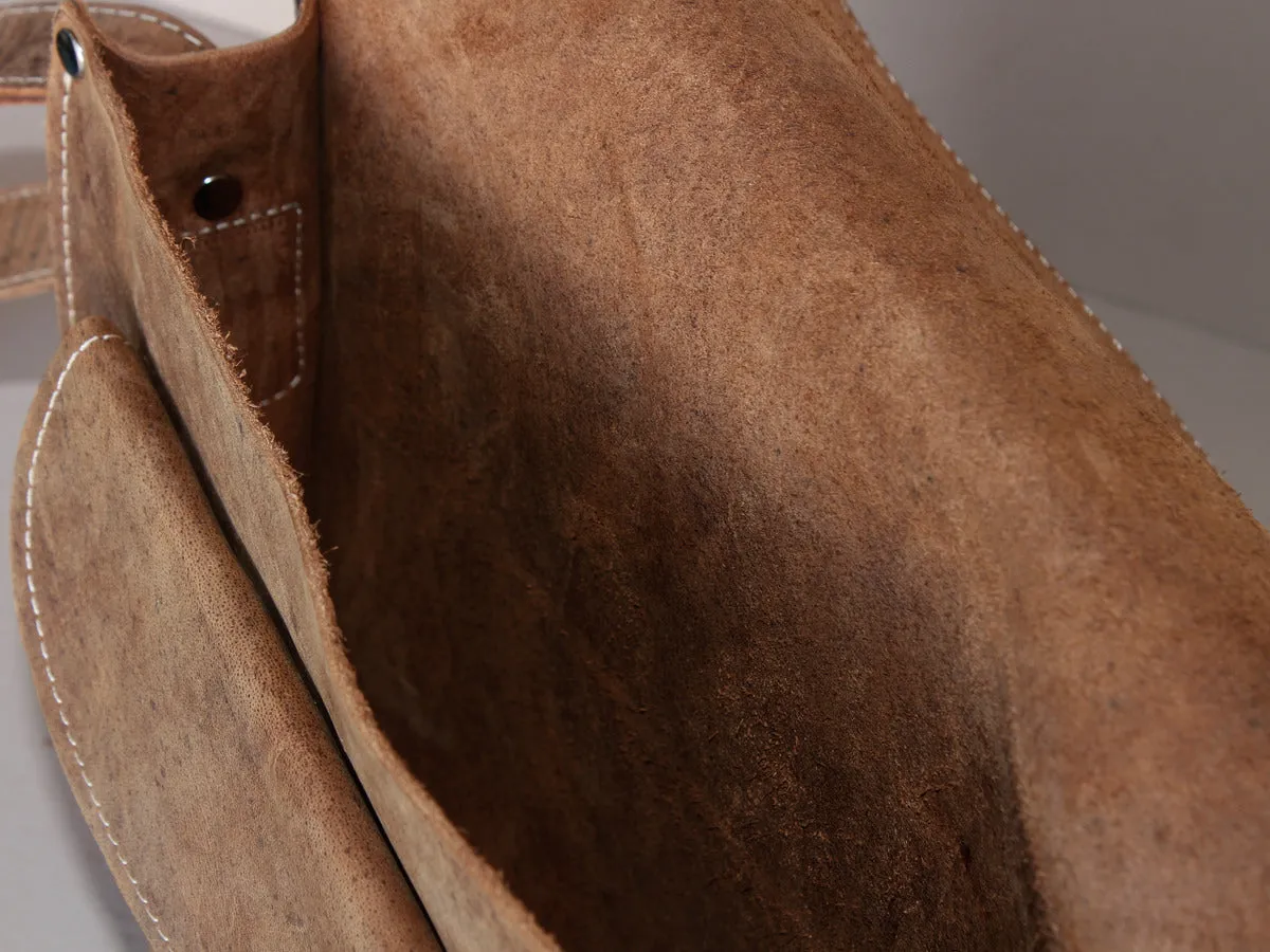 Leather Saddle Bag 12 Inch