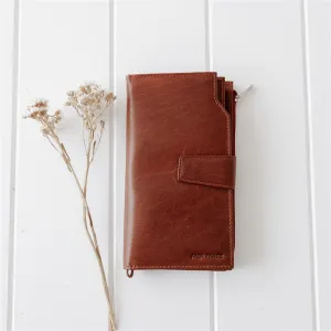 Leather Women's Purse - Tan