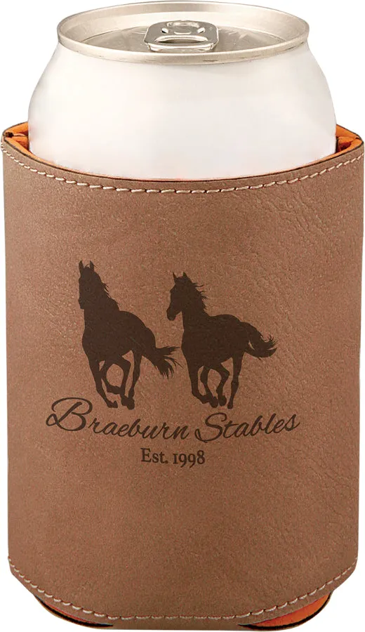 Leatherette Beverage Holders