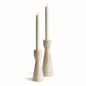 Lesley Taper Holders, Set Of 2