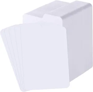 Lewtemi White Trading Card Dividers Plastic Card Separators Organizer for Sport Game Business Storage, 2.6 x 3.8 Inch/ 66 x 97 mm(250 Pieces)