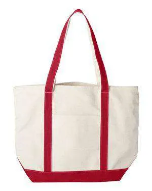 Liberty Bags Carmel XL Canvas Boat Tote Bag - 8872