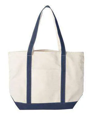Liberty Bags Carmel XL Canvas Boat Tote Bag - 8872
